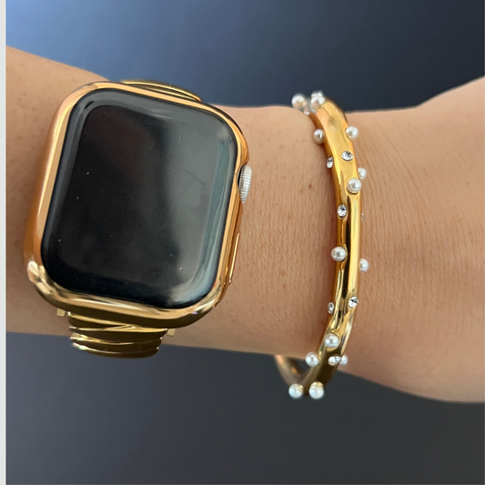 Бугуйвч сувдтай | 18К алтан бүрмэл