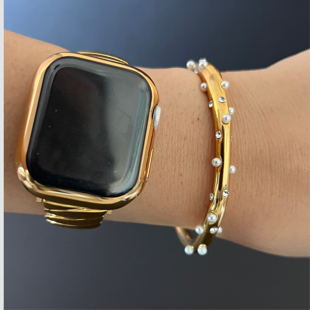 Бугуйвч сувдтай | 18К алтан бүрмэл