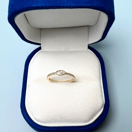 Бөгж | Ring White Zircon