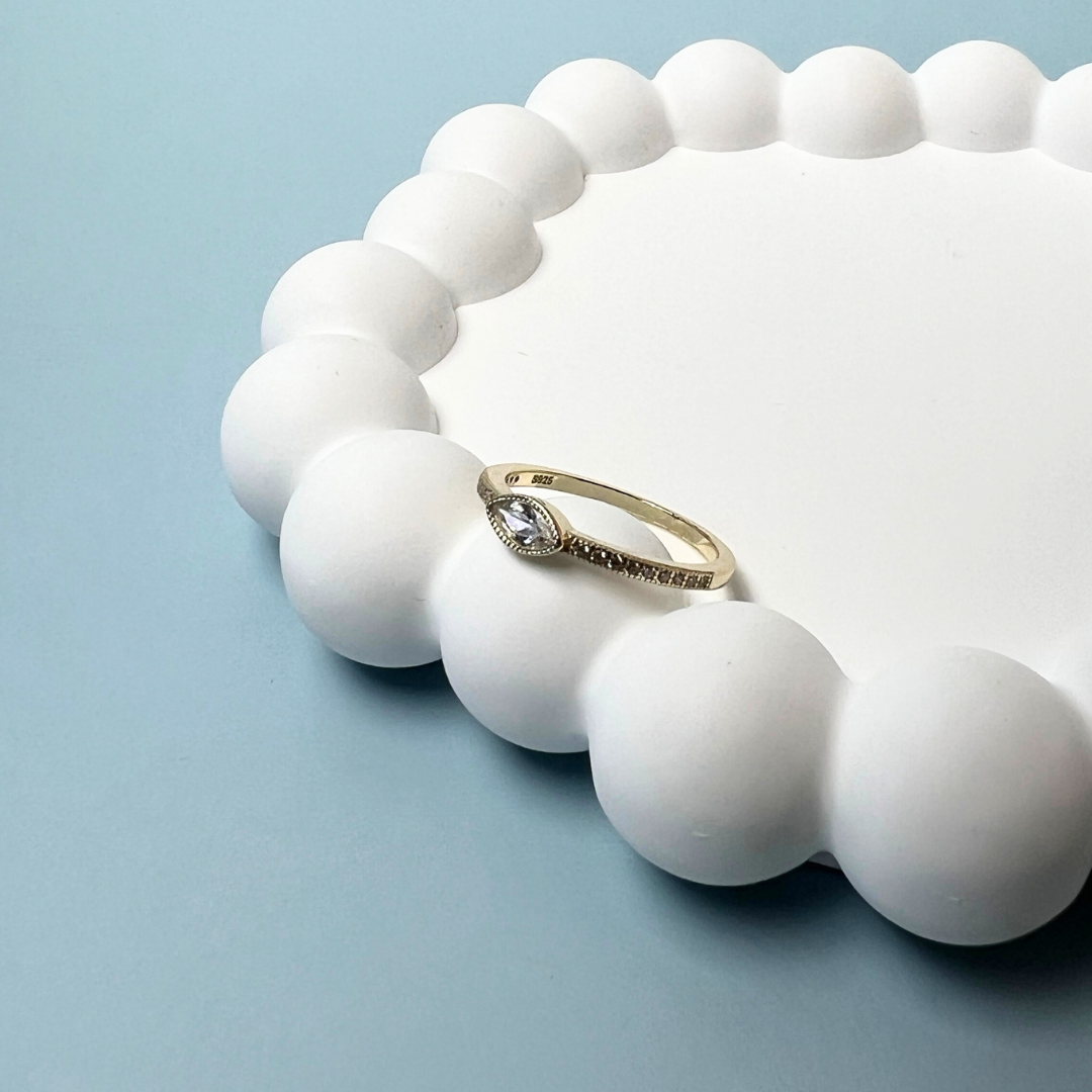 Бөгж | Ring White Zircon